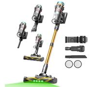 Vexilar Aspiradora sin Cable V14Pro 60kPa/50 Min/1L, Multiusos Accesorios,Autoportante,Batería Extraíble,Ligero,Fácil Maneja,Aspirador Escoba Vertical para Suelos/Alfombras/Pelos/Coche