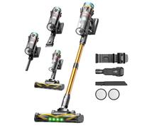 Vexilar Aspiradora sin Cable V14Pro 60KPa, Aspirador sin Cable,Fácil Limpieza,Autonomía 60 Min,Batería Extraíble,Ligero,Filtración de 6 Etapas, Aspirador para Suelo/Alfombra/Pelo de Mascotas/Coche