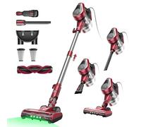 Vexilar C8 Aspiradora con Cable 60KPa/600W,Aspiradora con 7 Metros de Cable, Diseño Elegante,1,5L Depósito de Polvo, 3-en-1 Aspirador Vertical, Aspirador para Suelos/Alfombras/Pelos/Coche