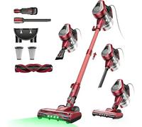 Vexilar C8 Aspiradora con Cable Potente Succión 60KPa/600W,Aspiradora con 7 Metros de Cable,Aspirador Vertical 3-en-1, 1,5L Depósito de Polvo,Aspirador para Pelo de Mascota/Alfombras/Suelos/Coche