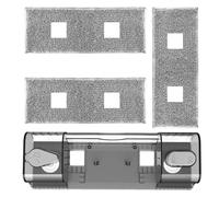 Vexilar Depósito de Agua de 260 ml y 3 Mopas Lavables Aptas para Fregar, compatibles con Aspiradora sin Cable V15Max