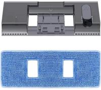 Vexilar Depósito de Agua de 260 ml y 3 Mopas Lavables Aptas para Fregar, compatibles con Aspiradora sin Cable V15Max