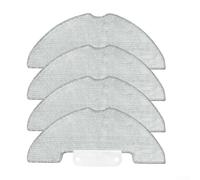 Vexilar para w7 W9 W11 W15 paños de fregona al vacío, almohadillas de repuesto de microfibra lavables para robot, 4 unidades (paquete de 4)