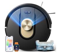 Vexilar Robot Aspirador y Fregasuelos W9,Potente Succión de 8000Pa, Mapa Inteligente Multicapa, Robot Aspirador con Navegación Láser, Larga Autonomía, Adecuado para Suelo, Alfombras, Pelo de Mascotas