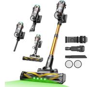 Vexilar V14Pro Aspiradora sin Cable 60kPa, 60 Min, 1L, Autoportante, Batería Extraíble, Cepillo Antienredos con Luz LED, Aspirador Escoba para Suelos, Alfombras, Pelo de Mascotas y Coche