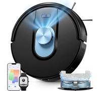 Vexilar W9 Robot Aspirador y Fregasuelos,Potente Succión de 8000Pa, Robot Aspirador con Navegación Láser, Mapa Inteligente Multicapa, Larga Autonomía, Adecuado para Suelo, Alfombras, Pelo de Mascotas