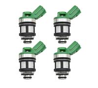 Vexilon 4 unids/Set Boquilla de inyector de Combustible JS4D-5 Compatible Frontier Pick Up Xterra 166001S700 16600-1S700 Boquilla de inyector de Combustible