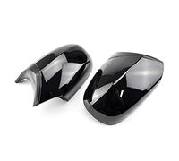 Vexilon A Pair Car Rear Mirror Cap Cover Replacement Side Caps, for, E90 E91 LCI 2008-2011 E92 E93 2010-2013 Tapa de la cubierta del espejo retrovisor del coch(Bright black)
