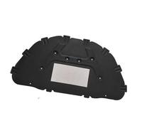 Vexilon Alfombrilla de algodón for el capó delantero del motor con aislamiento acústico y térmico for X1 E84 2010-2015 Aislamiento térmico del motor(BLACK 1 Single Aluminum)