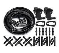 Vexilon Boquilla de chorro rociadora for limpiaparabrisas delantero, for Grand Cherokee WK2 2011-2019 Liberty KK Commander, for DODGE, Nitro Durango Boquilla lavaparabrisas(With Regulator)