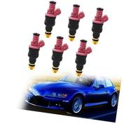 Vexilon Boquilla de inyector de gasolina de 6 uds 0280150440, for, for 328i, for Z3, for M3, for 528i 2.8L 3.2L L6 1996-2000 Reemplazo del inyector de combustible