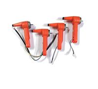 Vexilon Brazo delantero trasero plegable con motor sin escobillas for dron profesional L900 Pro GPS 4K HD WIFI FPV Kit de repuesto de brazos para drones FPV(4pcs orange arm)