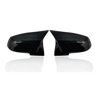 Vexilon Car Rearview Mirror Cover Side Wing Rear View Case, for, Serie 1 2 3 4 F20 F21 F22 F30 F32 F36 X1 F87 M3 Glossy Black Cubierta de espejo lateral pintable(Bright black)