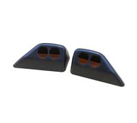 Vexilon Car Styling 2PCS Parachoques Delantero Faro Lavadora Cubierta de Boquilla de pulverización Izquierda Derecha LR022133 LR022134, for, Freelander 2 11-15 Tapa del lavafaros