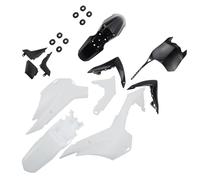 Vexilon CRF110 Kits de carrocería carenado plástico Pit Dirt Motor Trail Bike guardabarros for SKY-125cc niños, for MINI Kit de carrocería de carenado de motocicleta(Black and White)