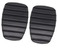 Vexilon Cubiertas de Goma for Pedal de Embrague de Freno, for Renault Laguna 2 X74 X91 2001-2015 Funda para Pedales de Coche(Black 2Pc)
