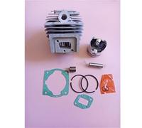 Vexilon Equipo del espaciador rodamiento de rodillos aguja anillo pistón cilindro 1E44F-5A-5, for el cortacésped condensador ajuste Huter 2500 Kit de arandela de rodamiento de agujas