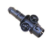 Vexilon Estilo de coche, parachoques delantero, boquilla for faros, rociador, arandela chorro, limpiador, soporte adaptador cubierta Boquilla de lavado de faros de coche(Right Side)