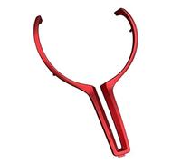 Vexilon F80 F83, for, F80 M3 F82 F83 M4 F10 M5 F06 F12 F13 M6 F15 X5M F16 X6 M ABS Embellecedor for Volante Accesorios de la Cubierta Adhesivo para Volante(Black Red)