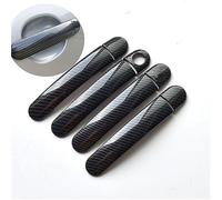 Vexilon , for Seat, Cordoba/Vario/, for Seat, Altea 2003-2007 Cubiertas cromadas for manijas de Puertas de automóviles de Fibra de Carbono Cubierta para manija de Puerta de Coche(Black Model 1)