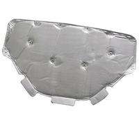 Vexilon for , Serie 3 G20 G28 325li 2020-2021 Almohadilla de algodón aislante for capó delantero coche, alfombrilla insonorizada con aislamiento térmico Aislamiento térmico del motor(Silver)