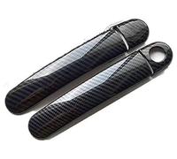 Vexilon , for VW, for Golf, 4 MK4, for Volkswagen, Rabbit A4 1J 1997-2006 Cubiertas cromadas for manijas de Puertas de Coches de Fibra de Carbono Cubierta para manija de puerta de coche(BLACK Model 6)