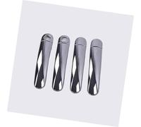 Vexilon , for VW, for Golf, 4 MK4, for Volkswagen, Rabbit A4 1J 1997-2006 Cubiertas cromadas for manijas de Puertas de Coches de Fibra de Carbono Cubierta para manija de puerta de coche(BLACK Model 4)