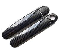 Vexilon , for VW, for Golf, 5 MK5, for Golf, V Rabbit 1K 2004-2009 Cubierta cromada de manija de Puerta de Coche de Fibra de Carbono Cubierta para manija de Puerta de Coche(Black Model 6)