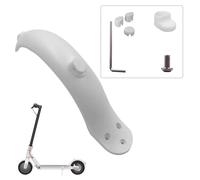 Vexilon Guardabarros Alas de Scooter Guardabarros Trasero Protección de Soporte Piezas de plástico ABS Tornillos Tapón de Goma, for Piezas Xiaomi, M365/Pro Guardabarros para Patinete eléctrico(White)