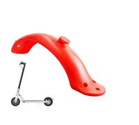 Vexilon Guardabarros Alas de Scooter Guardabarros Trasero Protección de Soporte Piezas de plástico ABS Tornillos Tapón de Goma, for Piezas Xiaomi, M365/Pro Guardabarros para Patinete eléctrico(Rot)