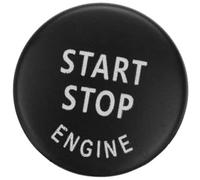 Vexilón Interruptores de botón coche, interruptor parada arranque del motor, cubierta reemplazo, para chasis para Bmw E, para X1, para X3, para X5, para X6 Ajuste del interruptor de encendido(Schwarz)