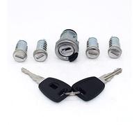 Vexilon Juego completo de 5 piezas con llaves de hoja GT15R, cilindro de barril de cerradura de maletero de puerta de encendido, for Fiat, Alfa Cerradura de puerta de coche