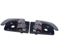 Vexilon Manija de puerta interior izquierda/derecha, para Hyundai, Tucson 2005 2006 2007 2008 2009 2.0L 2.7L 82610-2E000 826202E000 Agarre del apoyabrazos de la puerta(BLACK Pair)