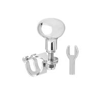 Vexilon Perilla de agarre bola con manija potencia for volante acero inoxidable 316, control manual auxiliar giratorio for barco, yate marino Componente del sistema de dirección del timón marino