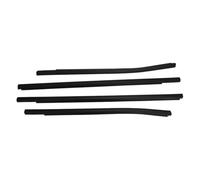 Vexilon Sellos for puertas y ventanas Tira de sellado de goma for coche, for Ranger, PX XLT 2012-2021, cabina doble, 4 puertas, tiras de separación de borde con sello de ventana automática, protección