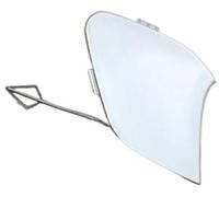 Vexilon Tapa de la cubierta del gancho remolque parachoques delantero, for Ford, for Focus, 3 MK3 2015 2016 2017 2018 Tapa de la cubierta del gancho de remolque del coc(Silver)