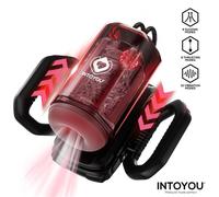 VEXOR - 3 in 1 - Masturbador Masculino Succión, Empuje y Vibración