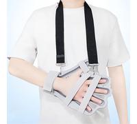 Vexorium Férula ajustable para dedos separados, ortopédica, ideal para entrenamiento, corrección, inmovilización de fracturas, artritis, dedo en mazo, esguinces y accidentes cerebrovasculares,Right