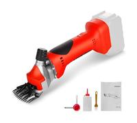 Vexorium Tijeras inalámbricas para ovejas, compatibles con batería Makita de 18 V, 550 W, Kit de Aseo para Ganado con 6 velocidades (sin batería)