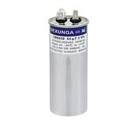 VEXUNGA Condensador 65uF 65 MFD 370VAC 440VAC 450VAC 50/60Hz Redondo Condensadores de Arranque AC CBB65 para Aire Acondicionado Motore y Motor del Ventilador