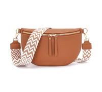Vezluax 30x20cm Cross Body Bumbags for Ladies Large Bum Bag Stylish Waist Packs Women's Bumbag Fanny Pack for Women Belt Bag with Wide Strap