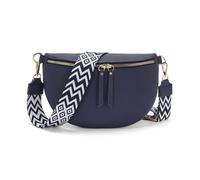 Vezluax 30x20cm Cross Body Bumbags for Ladies Large Bum Bag Stylish Waist Packs Women's Bumbag Fanny Pack for Women Belt Bag with Wide Strap