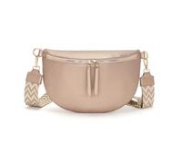 Vezluax 30x20cm Cross Body Bumbags for Ladies Large Bum Bag Stylish Waist Packs Women's Bumbag Fanny Pack for Women Belt Bag with Wide Strap