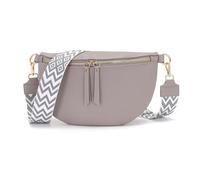 Vezluax 30x20cm Cross Body Bumbags for Ladies Large Bum Bag Stylish Waist Packs Women's Bumbag Fanny Pack for Women Belt Bag with Wide Strap
