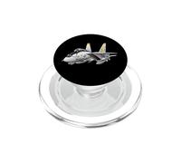 VF-21 F-14 Tomcat Fighter Jet Avión Dibujos Animados PopSockets PopGrip para MagSafe