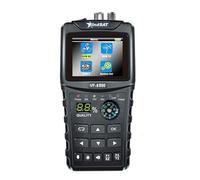 VF-6800P - Medidor satelital compatible con DVB-T2/DVB S2/DVB C Combo Sat Meter para receptor de TV satelital DVD T2 sintonizador