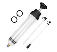 VFANDV 200CC Jeringa Grande, Aceite SuccióN Jeringa con 2 Mangueras y un Par de Anillos de Goma de Repuesto Bomba Extractora Aceite Coche Extractor Succión de Aceite para Líquido de Freno