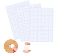 VFANDV 290 Piezas Tapa Tornillos Blanco, 12mm/15mm/21mm PVC Tapar Agujeros Mueble Pegatinas Autoadhesivas para Muebles Tapa Agujeros Pared Pegatinas Tapa Tornillos pared Muebles Armarios