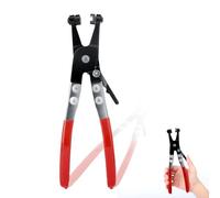 VFANDV Alicates Abrazaderas Coche, Alicates para Abrazaderas de Manguera Alicates de Presion con Cuello Recto para la Instalación y Extracción de Abrazaderas de Manguera de Automóviles (Estilo 1)