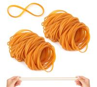 VFANDV Gomas Elasticas, 200 Piezas 60mmx3mm Gomas Resistentes Resistente al Desgarro, Reutilizable Gomas Elásticas Goma, Gomas Elasticas Papeleria para Hogar Oficina Gomas